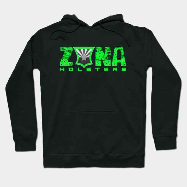 Zombie green Zona Hoodie by zonaholsters